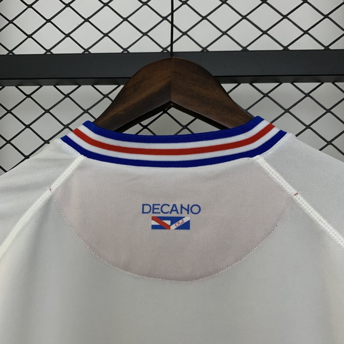 Fans Version 2025-2026 Club Nacional de Football White Soccer Training Jersey Football Pre-match Shirt