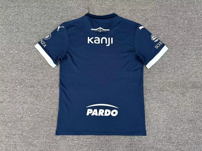 Fan Version 2025-2026 Atlético Independiente Third Away Dark Blue Soccer Jersey Men's Football Shirt