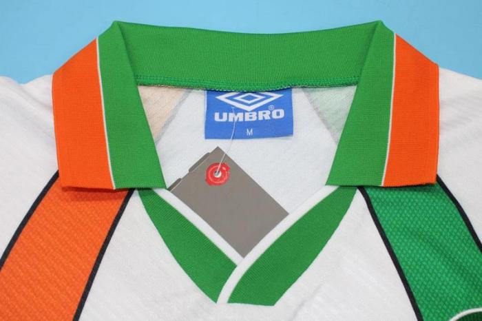 Retro Jersey 1994-1996 Ireland 13 Away Soccer Jersey Vintage Football Shirt