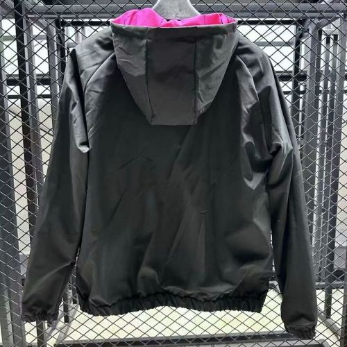 2025-2026 Chelsea Black Soccer Windbreaker Jacket Football Jacket