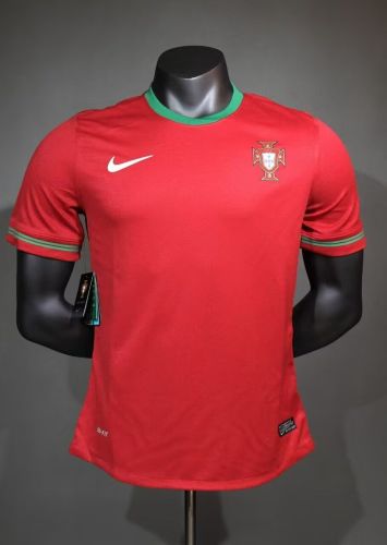 Player Version Retro Jersey Portugal 2012 Home Soccer Jersey Vintage Football Shirt