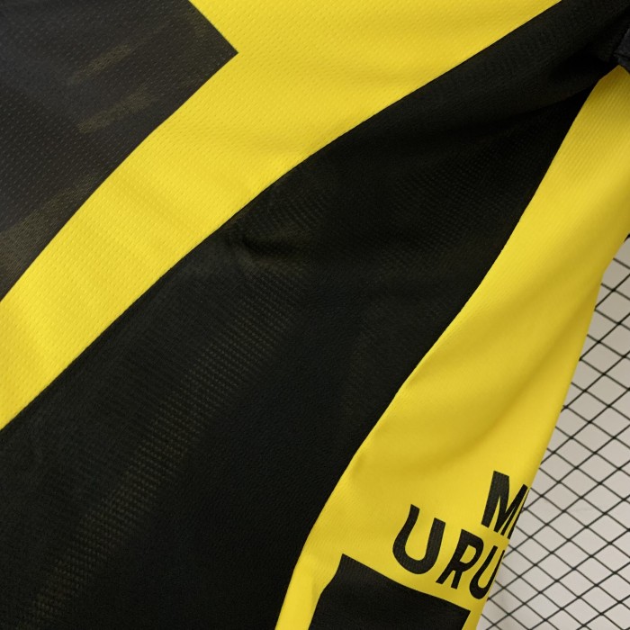 Fan Version 2025-2026 Club Atlético Peñarol Home Soccer Jersey Penarol Football Shirt
