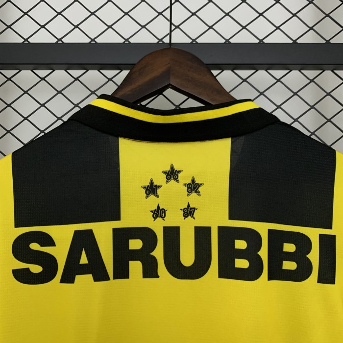 Fan Version 2025-2026 Club Atlético Peñarol Home Soccer Jersey Penarol Football Shirt