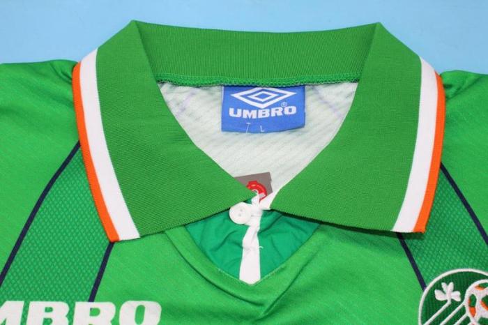 Retro Jersey 1994-1996 Ireland McGEADY 7 Home Soccer Jersey Vintage Football Shirt