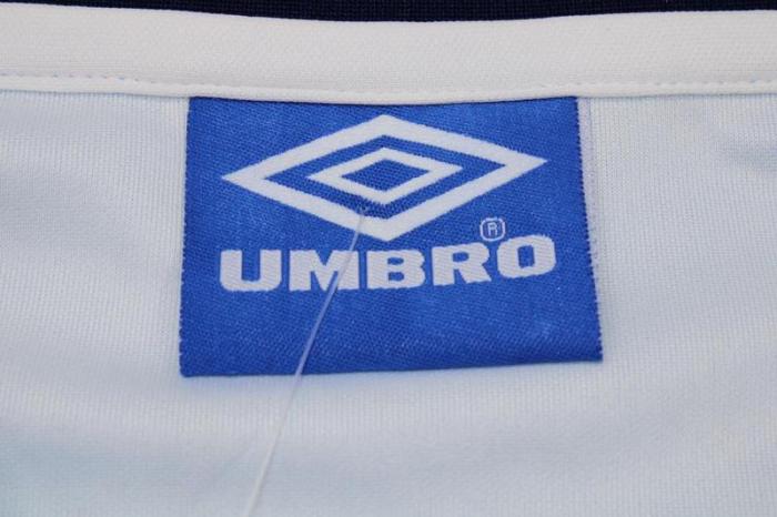 Retro Jersey 1992 England Away Blue Soocer Jersey Vintage Football Shirt