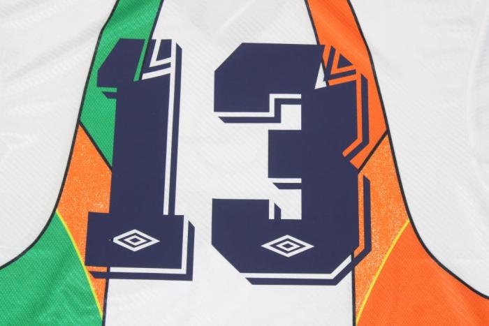 Retro Jersey 1994-1996 Ireland 13 Away Soccer Jersey Vintage Football Shirt