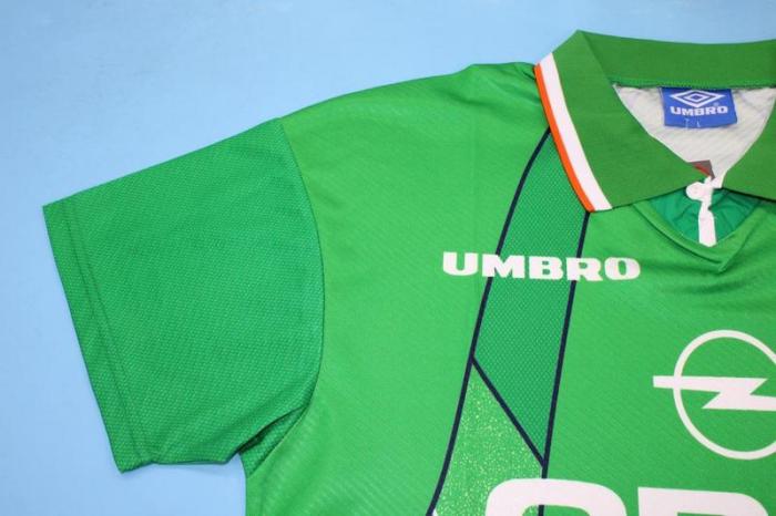 Retro Jersey 1994-1996 Ireland McGEADY 7 Home Soccer Jersey Vintage Football Shirt