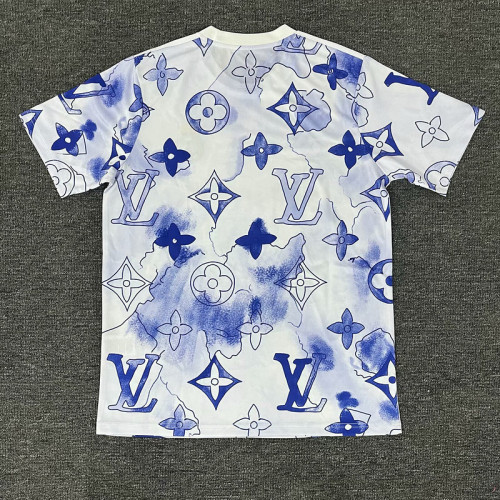 Fans Version 2025-2026 Real Madrid White/Purple LV Edition Soccer Jersey Real Football Shirt