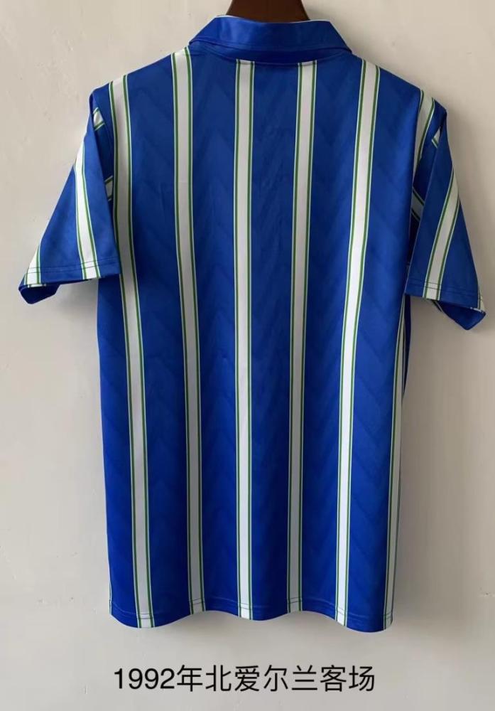 Retro Jersey 1992 Northern Ireland Away Soccer Jersey Vintage Football Shirt