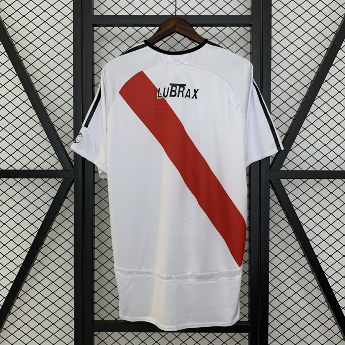 Retro Jersey 2006-2007 River Plate Home Soccer Jersey Vintage Football Shirt