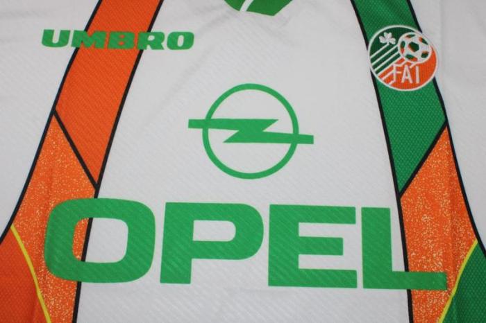 Retro Jersey 1994-1996 Ireland 13 Away Soccer Jersey Vintage Football Shirt