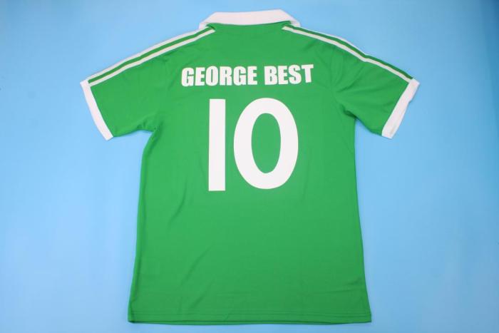 Retro Jersey 1979 Northern Ireland GEORGE BEST 10 Home Soccer Jersey Vintage Football Shirt