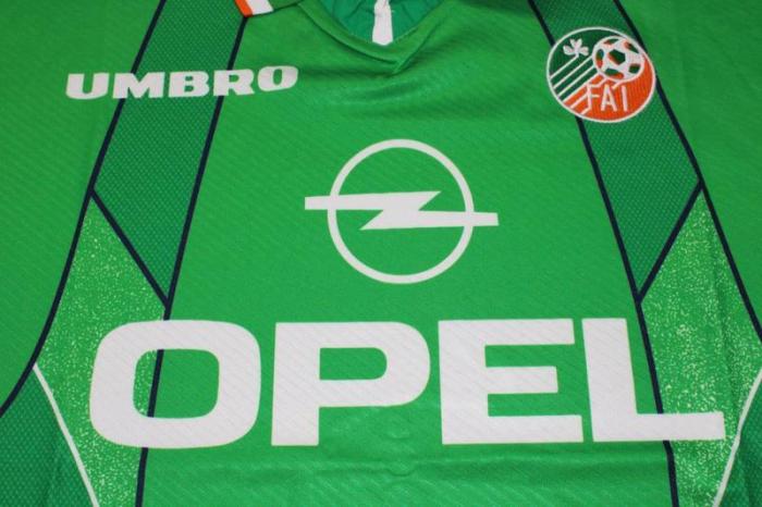 Retro Jersey 1994-1996 Ireland McGEADY 7 Home Soccer Jersey Vintage Football Shirt
