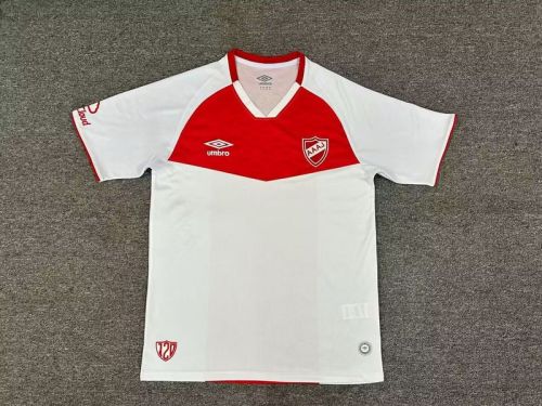Fans Version 2025-2026 Argentinos Juniors Away White Soccer Jersey Football Shirt