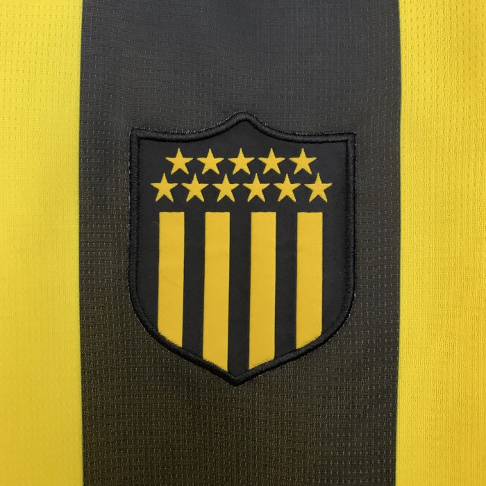 Fan Version 2025-2026 Club Atlético Peñarol Home Soccer Jersey Penarol Football Shirt