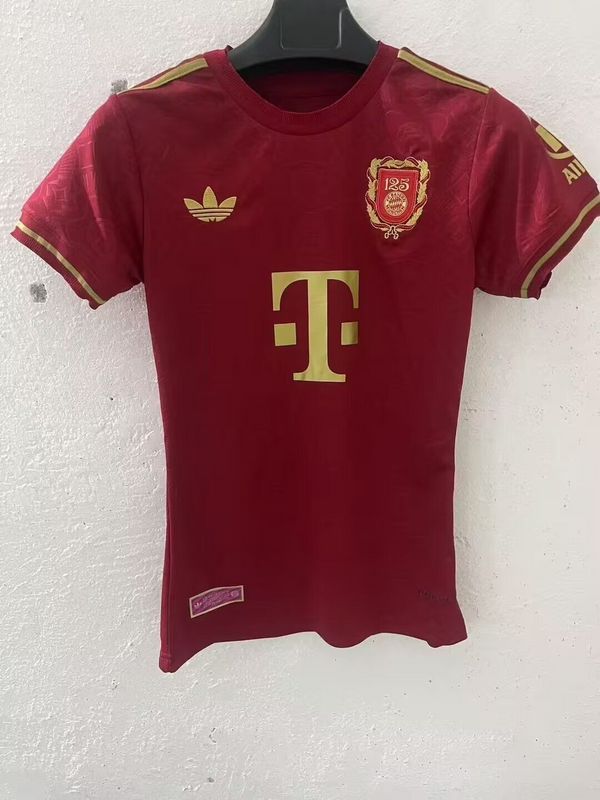 Women 2025 Bayern Munich 125th Anniversary Soccer Jersey Girl Football Shirt