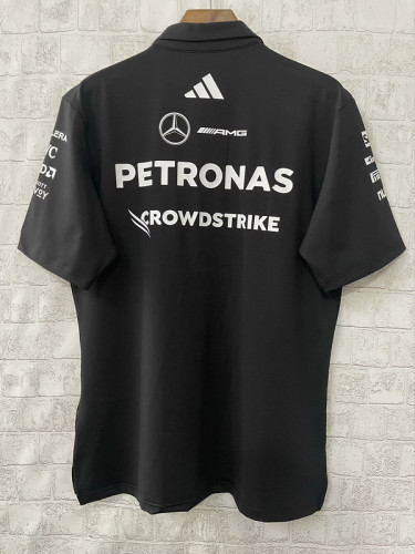 2025 Mecerdes Black Shirt Racing Polo