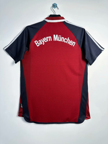 Retro Jersey 2001-2002 Bayern Munich Home Soccer Jersey Vintage Football Shirt