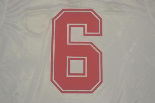 Retro Jersey 1989 England 6 Home Soccer Jersey Vintage Football Shirt