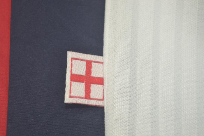 with Front Lettering Retro Jersey England 1998 Home White Soccer Jersey Vintage Football Shirt