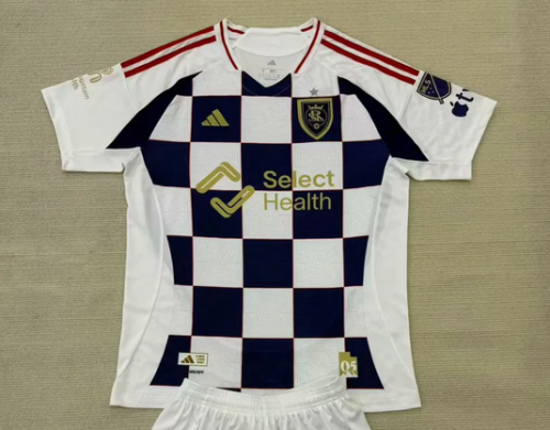 Fans Version 2025-2026 Real Salt Lake Home Soccer Jersey Football Shirt