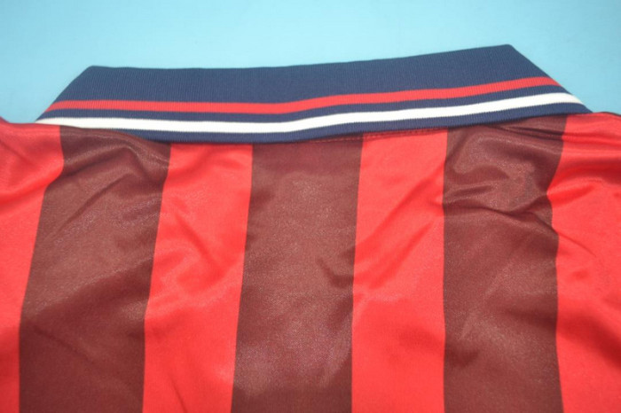 with Front Lettering Retro Jersey 1998 England Away Red Vintage Soccer Jersey