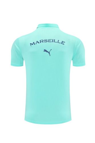Fan Version 2025 Olympique de Marseille Green Soccer Polo