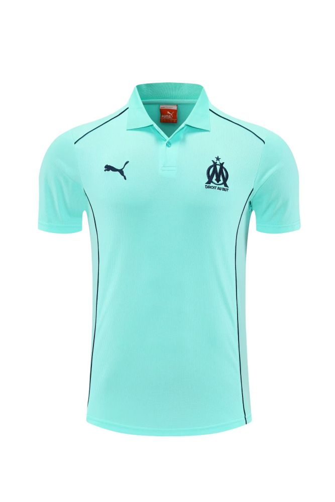 Fan Version 2025 Olympique de Marseille Green Soccer Polo