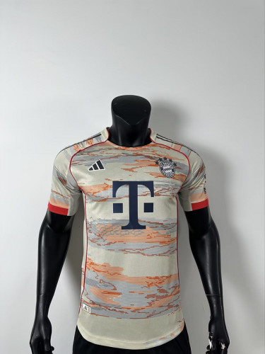 Player Version 2025-2026 Bayern Munich Away Soccer Jersey Bayern Munchen Football Shirt