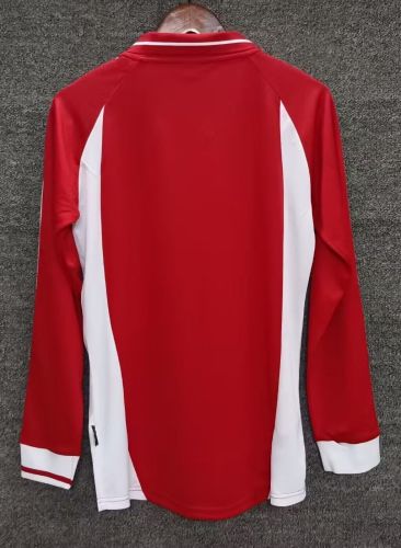 Long Sleeve Retro Jersey 2001 China Home Soccer Jersey Vintage Football Shirt