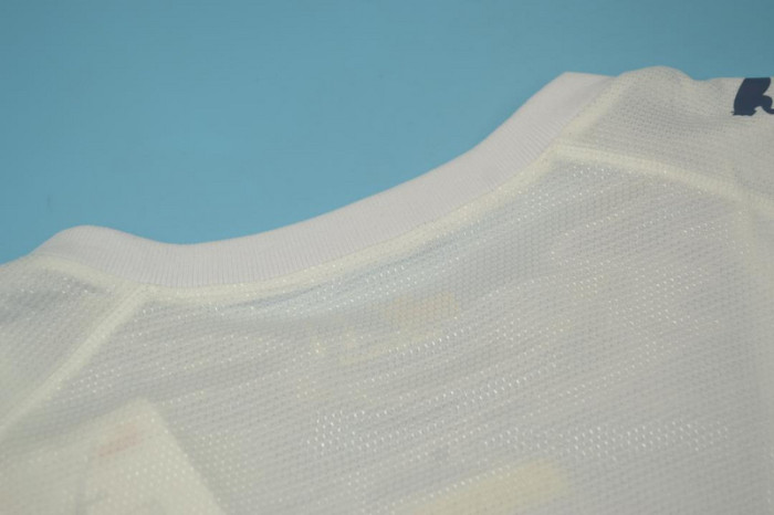 with World Cup Patch Retro Jersey 2006 Italy Away White Soccer Jersey Vintage Football Shirt