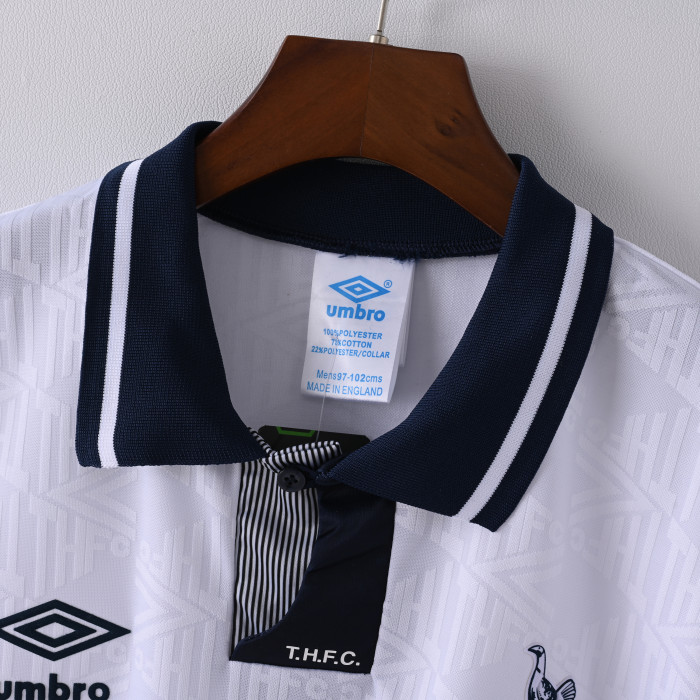 Retro Jersey 1991-1993 TOT Home Soccer Jersey Vintage Football Shirt