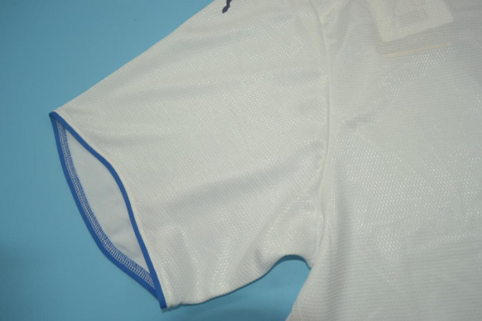 with World Cup Patch Retro Jersey 2006 Italy Away White Soccer Jersey Vintage Football Shirt