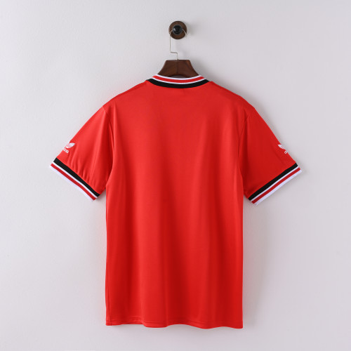 Retro Jersey 1985-1986 Manchester United Home Soccer Jersey Vintage Football Shirt