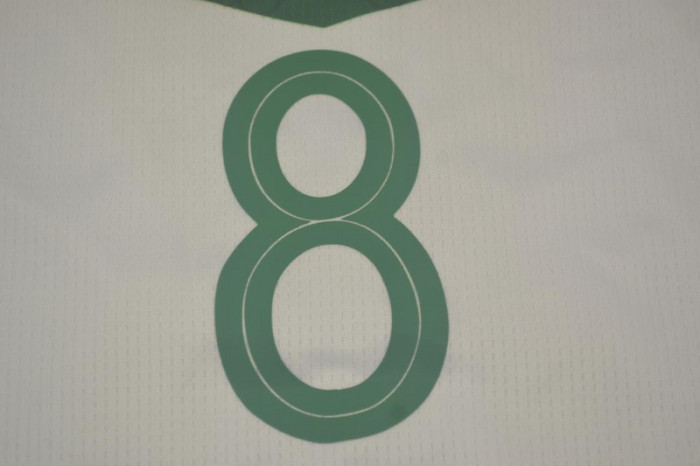 with Euro 2006 Patch Retro Jersey 2006 Mexico I.ERNANDES 8 Away White Soccer Jersey Vintage Football Shirt