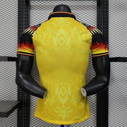 Player Version 2025-2026 Club America Aguilas Yellow Special Edition Soccer Jersey Football Shirt