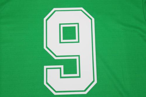 Retro Jersey 1986 Mexico 9 Home Green Soccer Jersey Vintage Football Shirt