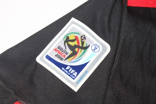 with World Cup Patch Retro Jersey 2010 Mexico Away Black Vintage Soccer Jersey