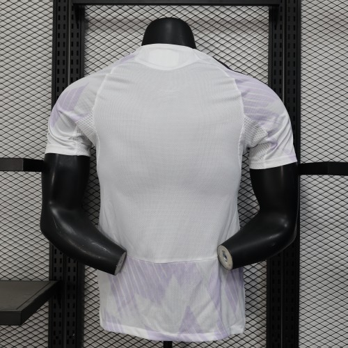 Player Version 2025-2026 Manchester United Away White Soccer Jersey Man United Football Shirt