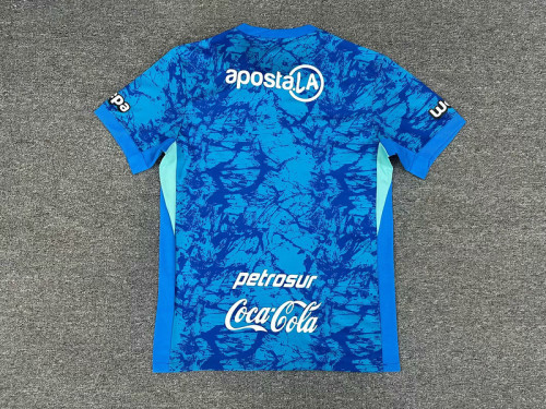 Fan Version 2025-2026 Olimpia Third Away Blue Football Shirt Soccer Jersey