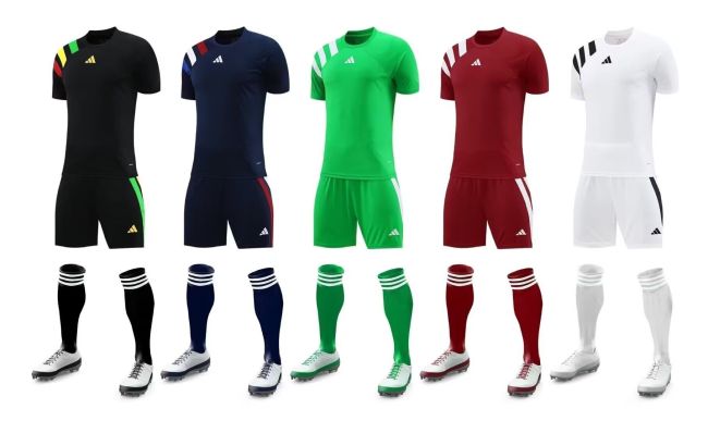 A734 AD DIY Soccer Training Uniforms Men's Custom Jersey and Shorts