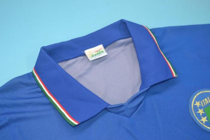 Retro Jersey 1990 Italy BAGGIO 10 Home Soccer Jersey Vintage Football Shirt