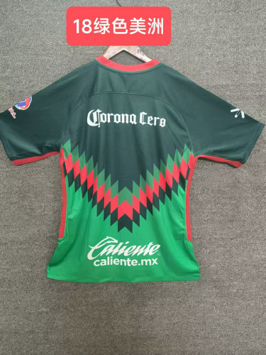 Retro Jersey 2018 Club America Aguilas Green Soccer Jersey Vintage Football Shirt