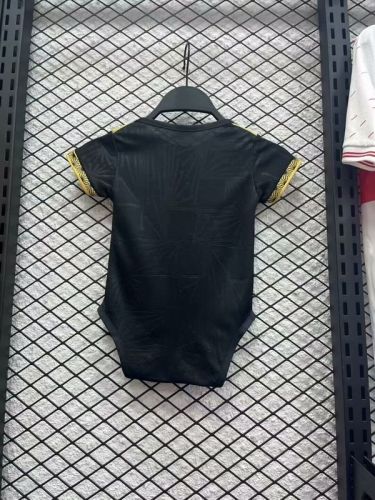 Baby Cloth 2025-2026 Mexico Black Soccer Jersey Baby Onesies