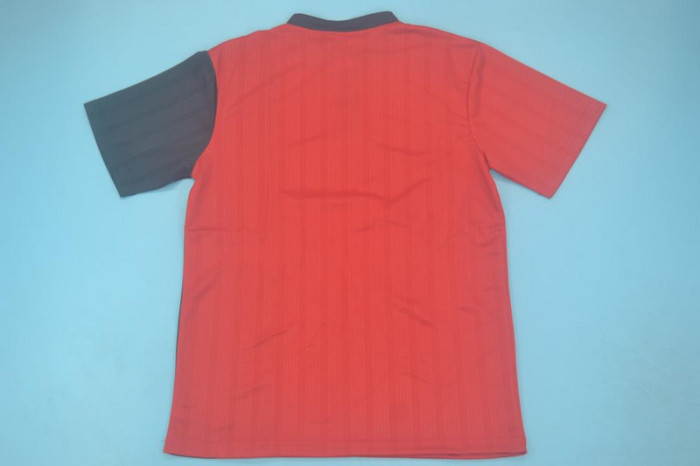 with Patch Retro Jersey 1996 Spain Home Soccer Jersey Vintage Camiseta de España Football Shirt