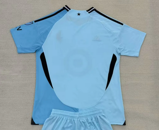 Fan Version 2025-2026 Minnesota United Away Blue Soccer Jersey
