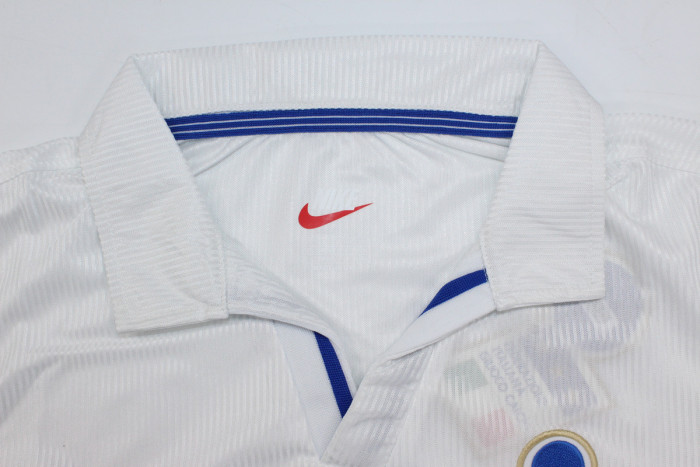 Retro Jersey 1998 Italy Away White Soccer Jersey Vintage Football Shirt