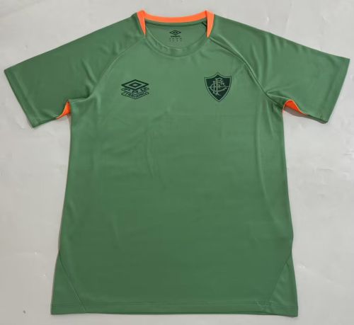 Fan Version 2025-2026 Fluminense Green Soccer Training Jersey Football Shirt