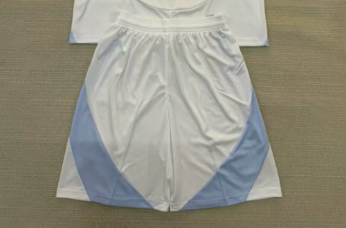 Fan Version 2025-2026 San Diego Away White Soccer Shorts Football Shorts