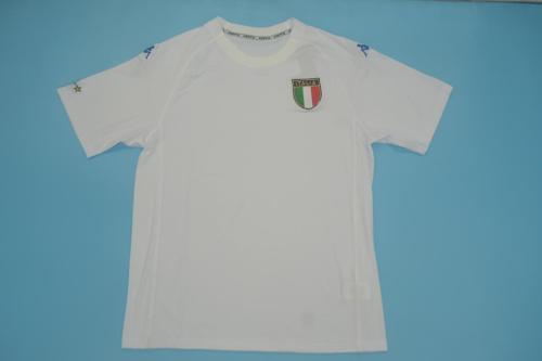 Retro Jersey Italy 2000 Away White Soccer Jersey Vintage Football Shirt